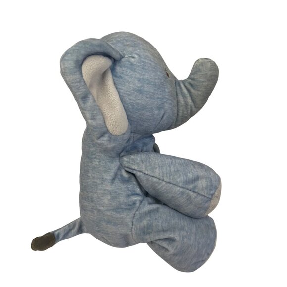Baby Gund Blue Plush Elephant Stuffed Animal Toy Soft & Cuddly Playful Pals 4060 - Picture 6 of 8